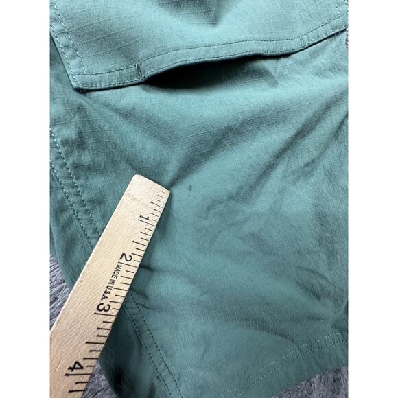 Duluth Trading Co Overalls Womens Sx31 Fir Green Ripstop Heirloom Gardening Bibs - Picture 6 of 13